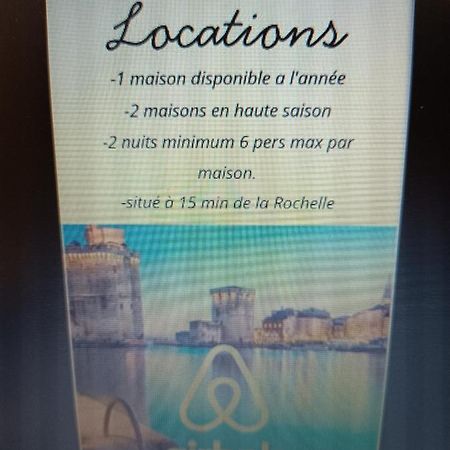 Charmante maison aux portes de la Rochelle La Jarrie Extérieur photo